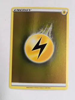 SWSH01: Sword & Shield Base Set Lightning Energy HOLO Pokemon TCG NM - Image 1