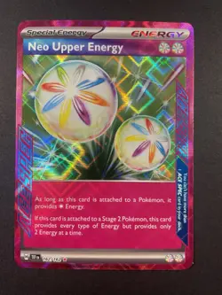 2024 Pokemon Temporal Forces Ace Spec Neo Upper Energy #162/162 - Image 1