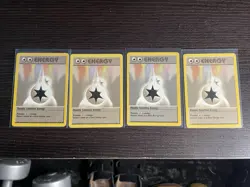 4 Double Colorless Energy - 96/102 - Pokemon TCG Unlimited Base Set WOTC LP/MP - Image 1