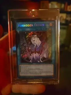 Yugioh Forbidden Crown Burst Protocol 1st ed secret rare - Image 1