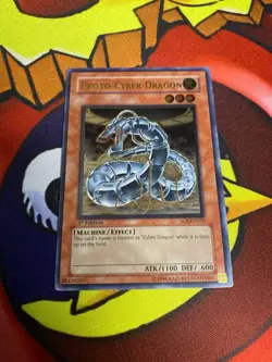 Proto-Cyber Dragon Ultimate Rare SOI-EN010 Shadow of Infinity 1st Edition LP - Image 1