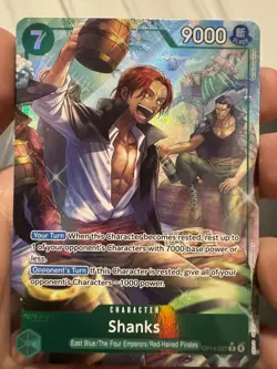 One Piece TCG Shanks OP14-027 Alternate Art - Image 3