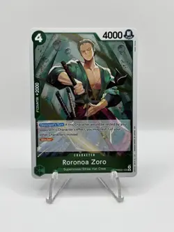 One Piece CCG Roronoa Zoro PRB02-006 - English - NM+ - Image 1