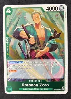 Roronoa Zoro - PRB02-006 PRB02-006 Premium Booster -The Best- Vol. 2 Foil - Image 1