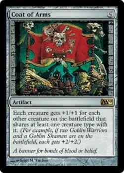 MTG English Coat of Arms NM Normal Magic 2010 Core Set - Image 1