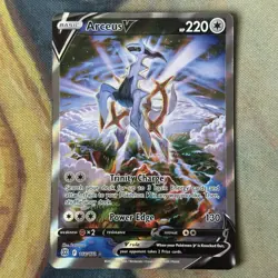 Pokemon Card | Arceus V Sword & Shield: Brilliant Stars 166/172 Holo Ultra Rare - Image 1