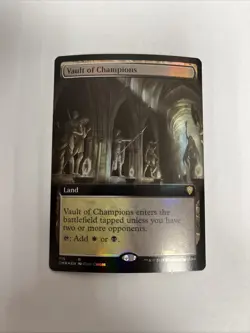 Vault Of Champions Extended Art Foil Card #715 MTG MP - Image 1