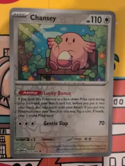 Chansey 113/165 Scarlet & Violet 151 Reverse Holo Pokemon Card - Image 1