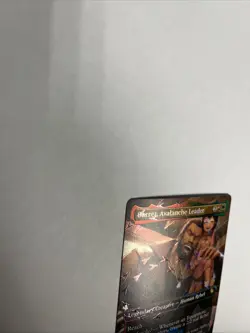 Barret Avalanche Leader Borderless Chocobo Foil Card #0472 MTG LP - Image 4