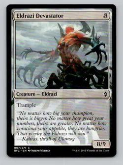 Eldrazi Devastator 7 C Battle for Zendikar Magic The Gathering NM - Image 1