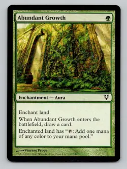 Abundant Growth 167 C Avacyn Restored Magic The Gathering NM - Image 1