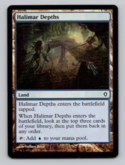 Halimar Depths 137 C Worldwake Magic The Gathering NM - Image 1