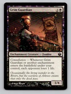 Grim Guardian 73 C Journey Into Nyx Magic The Gathering NM - Image 1