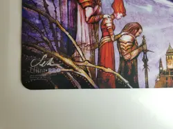 Deliver Unto Evil Playmat Kickstarter Edition Signed and Unused Seb McKinnon MTG - Image 4