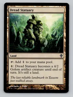 Dread Statuary 35 U Duel Decks: Jace vs. Vraska Magic The Gathering NM - Image 1
