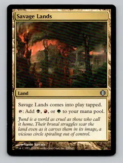Savage Lands 228 U Shards of Alara Magic The Gathering NM - Image 1