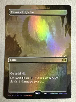 MTG / Caves of Koilos / DMU / #378 / FOIL (Borderless) / Rare / NM - Image 1