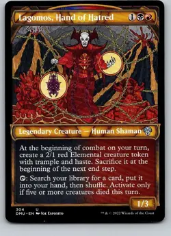 Lagomos, Hand of Hatred (Showcase) Dominaria United Regular - Image 1