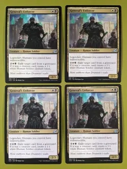 General's Enforcer x4 Ikoria: Lair of Behemoths 4x MTG Magic the Gathering - Image 1