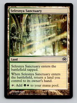 Selesnya Sanctuary 287 C Commander Magic The Gathering NM - Image 1