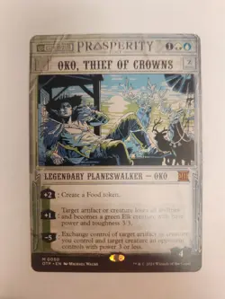 Oko, Thief of Crowns - Showcase - Outlaws of Thunder Junction Mythic, NM MTG - Image 1