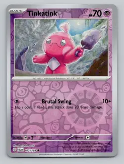 Reverse Holo Tinkatink #102/193 Common SV02: Paldea Evolved Pokemon - Image 1