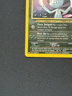 2000 Sneasel Neo Genesis Pokemon Unlimited 25/111 Non-Holo - LP - Image 3