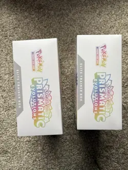 2x Prismatic Evolutions Elite Trainer Box ETB - Sealed Pokemon TCG Brand New - Image 3