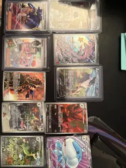 Pokemon Card Lot 10 Cards - Image 1