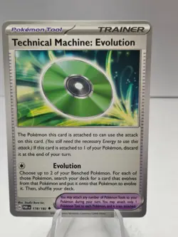 Technical Machine: Evolution - 178/182 - Uncommon - Pokemon Paradox Rift - Image 1