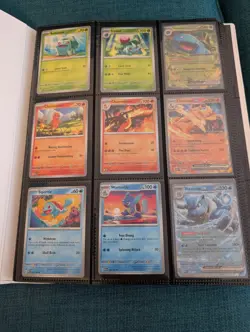Pokemon Scarlet & Violet 151 Complete Base Set 165/165 & Binder - Image 1