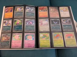 Pokemon Scarlet & Violet 151 Complete Base Set 165/165 & Binder - Image 3