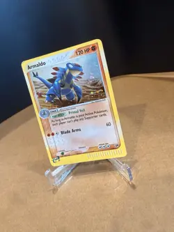 Pokemon TCG Armaldo 1/100 EX Sandstorm Holo Rare Card - Image 2