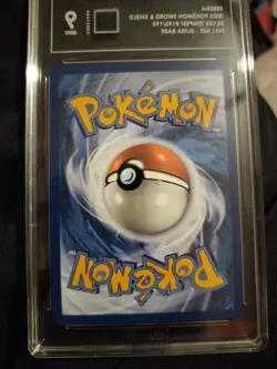 2022 Pokemon Sword & Shield Serena Full Art Ultra Rare Silver Tempest TAG 9 #193 - Image 4