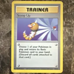 Pokemon TCG Scoop Up Base Set 78/102 Regular Uncommon Trainer 1999 English - Image 1