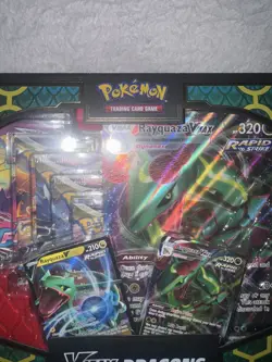 Pokemon VMax Dragons Premium Collection Box: Rayquaza & Duraludon - NEW - Image 5