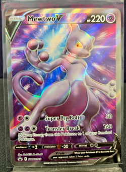 Mewtwo V SWSH229 Sword Shield Black Star Promo Pokemon TCG. (NM) Near Mint - Image 1