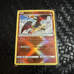Pokemon Crown Zenith Radiant Charizard 020/159 Holo Rare-NM - Image 1
