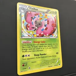 Vivillon - Pokemon XY Breakthrough 15/162 - Cosmos Holo NM - Image 4