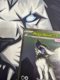 Pokemon TCG Mega Evolution Mega Absol EX Special Illustration Rare 180/132 - Image 2