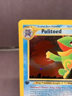 Pokemon TCG Vintage Lot -- 1st Edition Politoad & 5 Vintage Holos VTG WOTC - Image 2