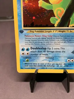Pokemon TCG Vintage Lot -- 1st Edition Politoad & 5 Vintage Holos VTG WOTC - Image 5