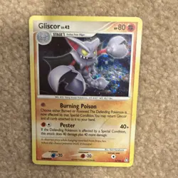 Pokemon Gliscor Legends Awakened 3/146 2008 Stage 1 HP80 Rare Holo - Image 1