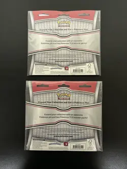 Pokemon TCG: Sun & Moon Base & Crimson Invasion 2 Pack Blister W/pin X2 New - Image 2