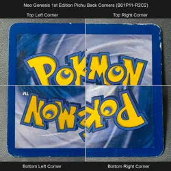 Swirl MP+ 1st Edition Pichu Holo Neo Genesis 012/111 Pokemon TCG Vintage WotC - Image 5