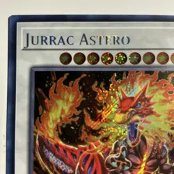 Yu-Gi-Oh! Jurrac Astero BLMM-EN018 1st Edition Holo (Secret Rare) - Image 2