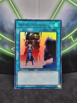 Yugioh Double Summon LCKC-EN091 Ultra Rare NM - Image 1