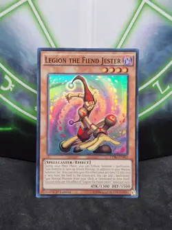 Yugioh Legion The Fiend Jester DPBC-EN003 Super Rare 1st Edition NM - Image 1