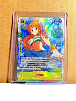 One Piece Card Game Nami SR Alt Art EB03-053 English NM Heroines Edition - Image 1