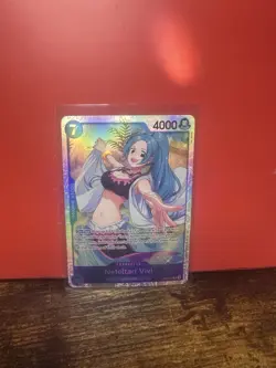 Nefeltari Vivi One Piece OP14 The Azure Sea's Seven Super Rare #025 - Image 1